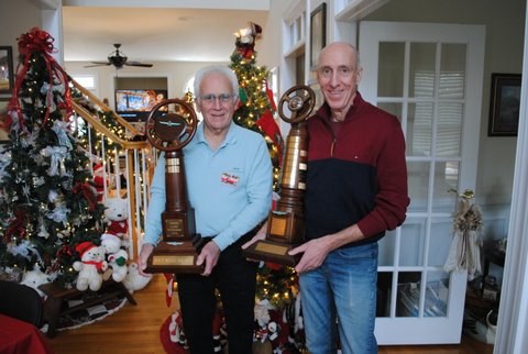 Trophy Winners! Randy & Eric